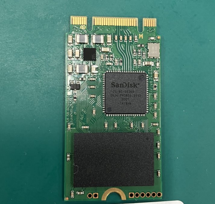 購入したSSD