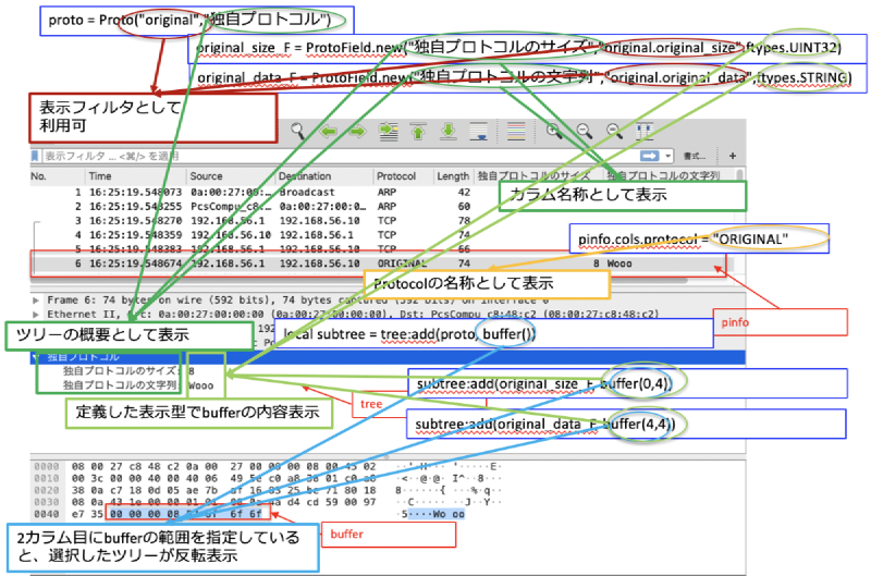 Featured image of post WiresharkのDissectorを使った独自プロトコル解析をやさしく解説してみました